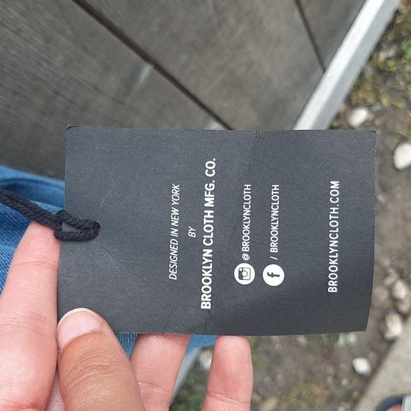 Unisex Brooklyn Cloth Denim Jacket Size XL New with tags - Picture 6 of 6